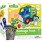 Sesame Street Garbage Truck Wood Craft And Paint Kit With Oscar Stand-Up Piece